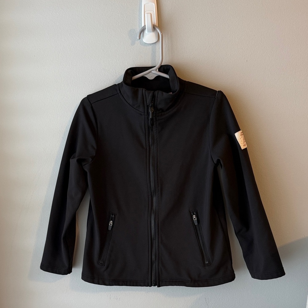 Zara Kids Unisex Black Full Zip Jacket